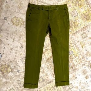 Mens Gucci Pants Green size 52, USA 36” Waist